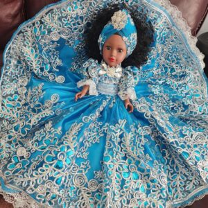 Muñeca representacion espiritual 18¨ vestidas yemaya