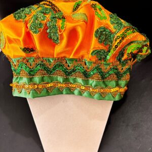 Gorro amarillo y verde / orula / ololoddi